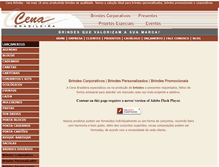 Tablet Screenshot of cenabrindes.com.br